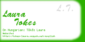 laura tokes business card